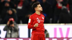 Philippe Coutinho vom FC Bayern zeigte gegen Werder eine überragende Leistung