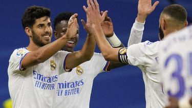 Asensio traf gleich drei Mal für Real Madrid