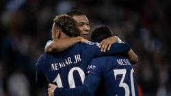 Mbappé, Neymar und Messi trafen für PSG