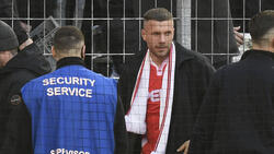 Lukas Podolski war in der letzten Saison einige Male beim 1. FC Köln zu Gast
