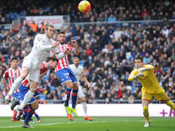 Gareth Bale erzielte den ersten von fünf Real-Treffern