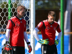 Waren 2014 zusammen bei der WM in Brasilien: Manuel Neuer (l.) und Ron-Robert Zieler