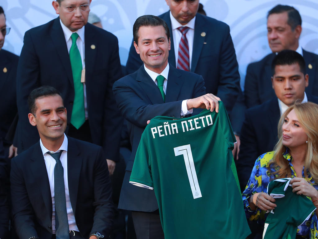 Enrique Pena Nieto gratuliert Mexiko zum WM-Erfolg gegen Deutschland