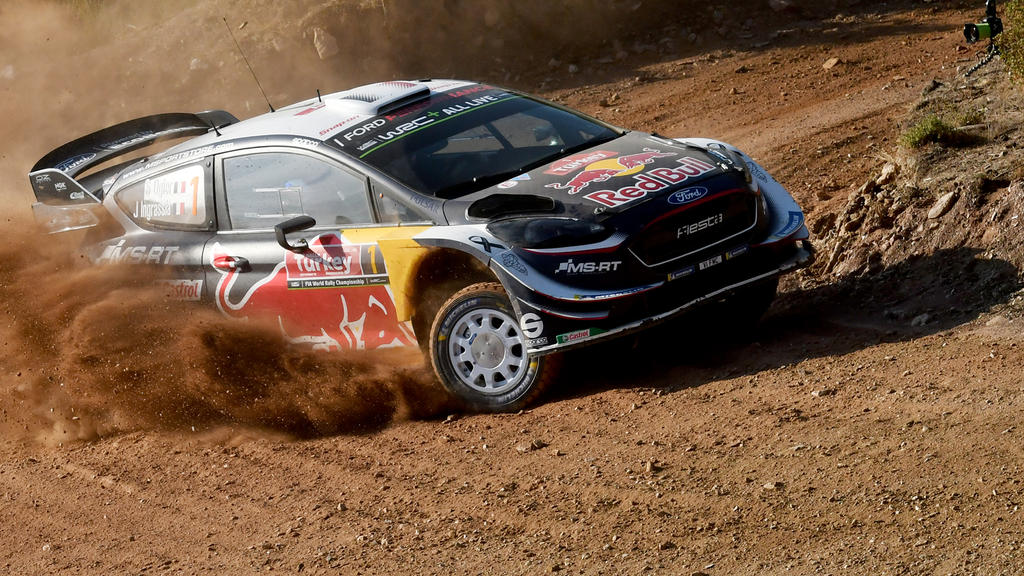 Sébastian Ogier musste sein Boliden abstellen Sébastian Ogier musste sein Boliden abstellen