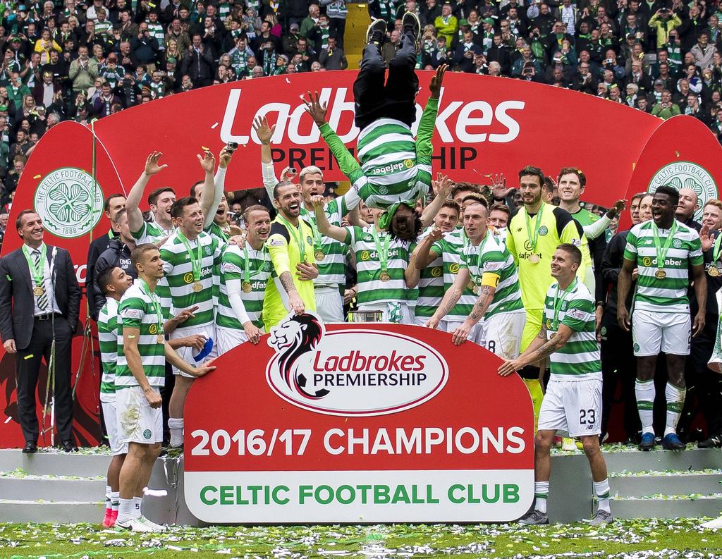 Celtic hat sich den schottischen Meistertitel ohne Pleite geholt