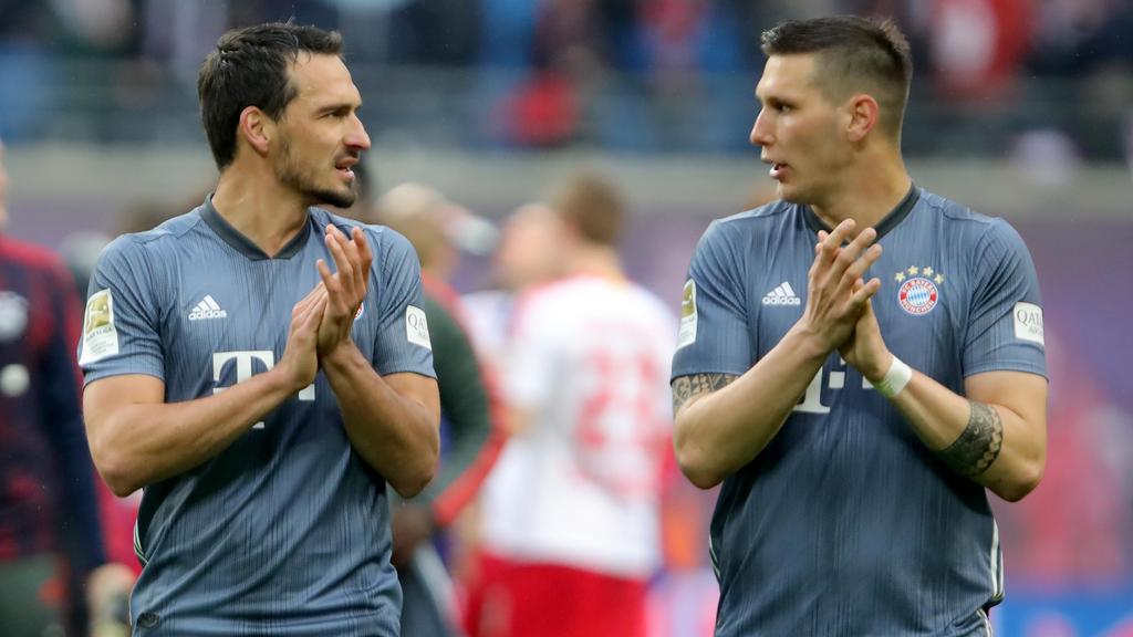 Gehen fortan wieder getrennte Wege: Mats Hummels (l.) und Niklas Süle Gehen fortan wieder getrennte Wege: Mats Hummels (l.) und Niklas Süle
