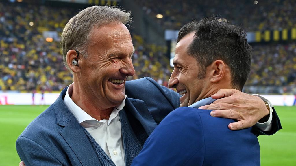 BVB-Boss Hans-Joachim Watzke und Hasan Salihamidzic vom FC Bayern sehen die kommenden Gegner mit Gelassenheit