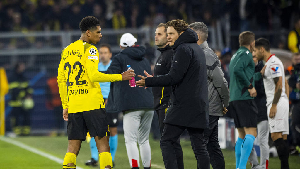 Jude Bellingham (l.) wird den BVB wohl verlassen Jude Bellingham (l.) wird den BVB wohl verlassen