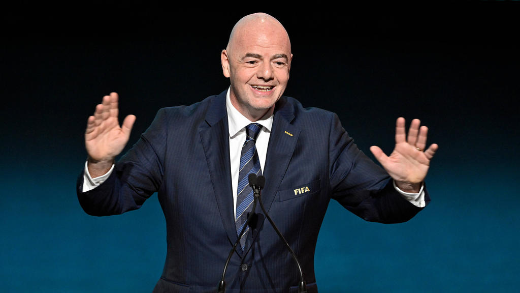 Die Wiederwahl von Gianni Infantino als FIFA-Präsident gilt als sicher Die Wiederwahl von Gianni Infantino als FIFA-Präsident gilt als sicher