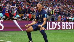 Kylian Mbappé erzielte im Finale einen Dreierpack