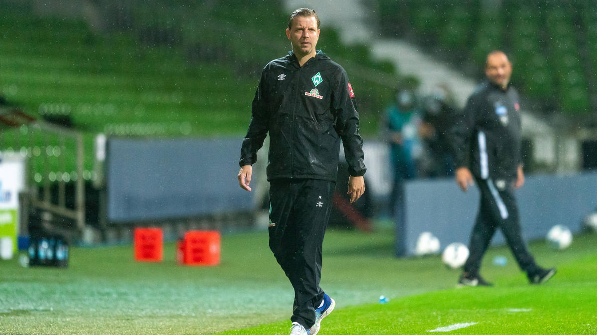 Florian Kohfeldt jogou 0-0 com o Werder na quinta-feira à noite