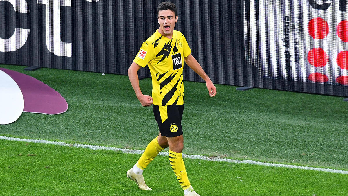 Giovanni Reyna traf gegen Gladbach zum 1:0 für den BVB Giovanni Reyna traf gegen Gladbach zum 1:0 für den BVB