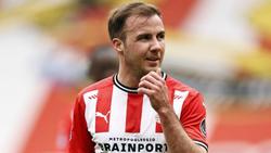 Hat beim PSV Eindhoven wieder Spaß am Fußball: Mario Götze