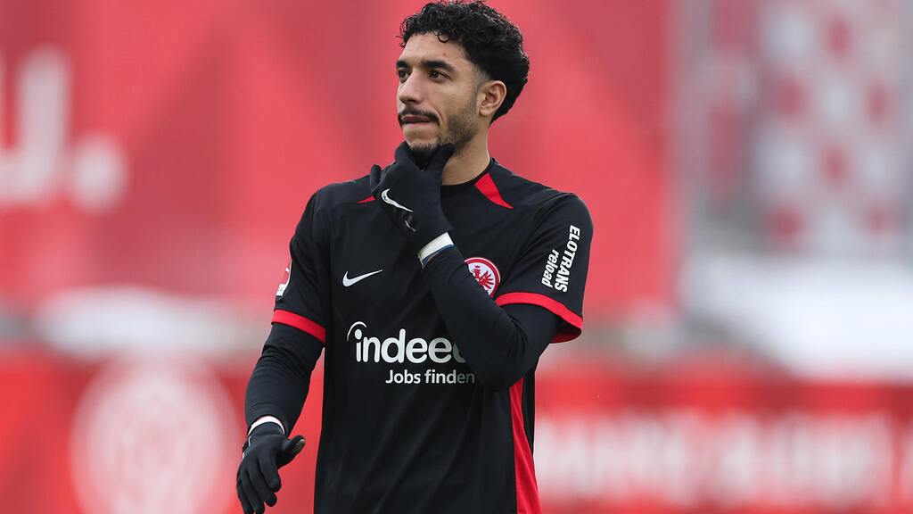 Omar Marmoush spielte eine ganz starke Hinrunde für Eintracht Frankfurt