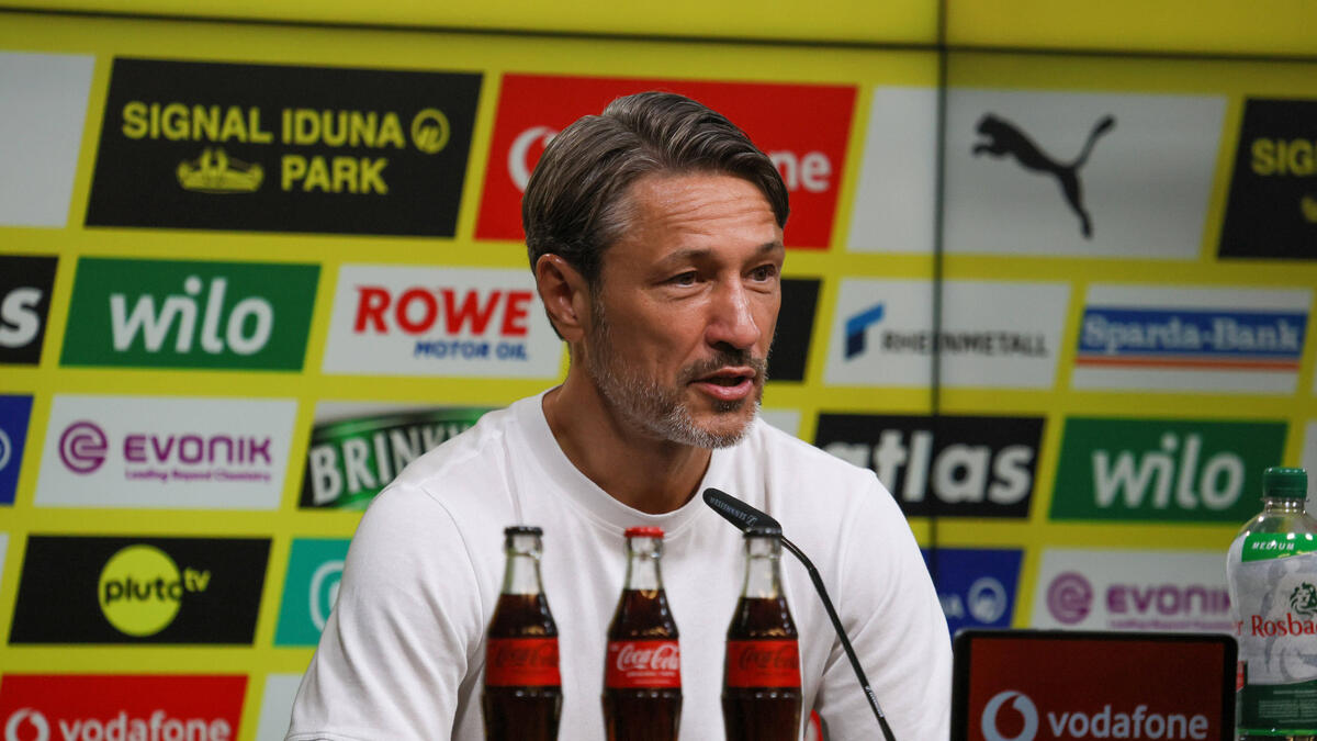 BVB-Coach Niko Kovac hatte zuletzt viel Grund zur Freude