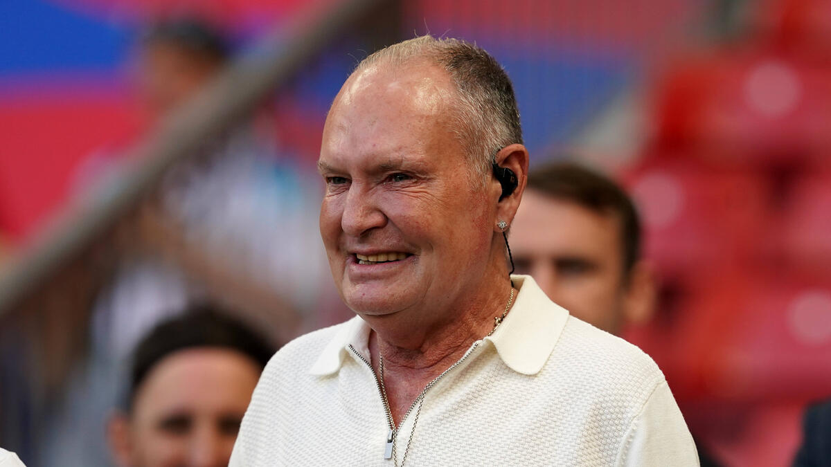 Paul Gascoigne erholt sich nach einem Krankenhaus-Aufenthalt