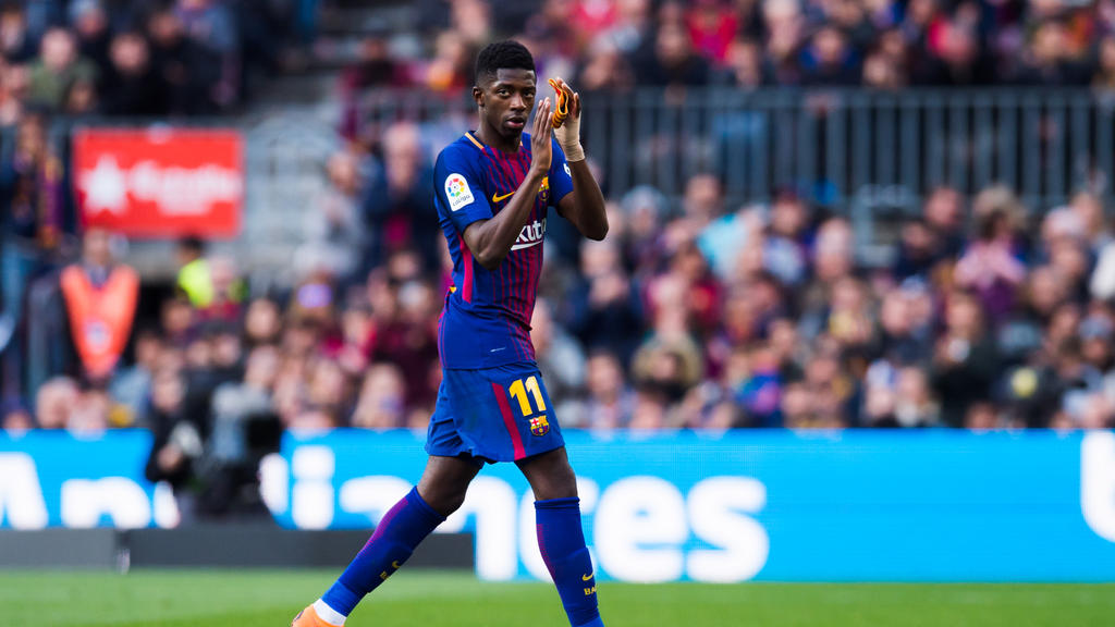 Ousmane Dembélé will sich bei Barcelona im zweiten Jahr durchsetzen