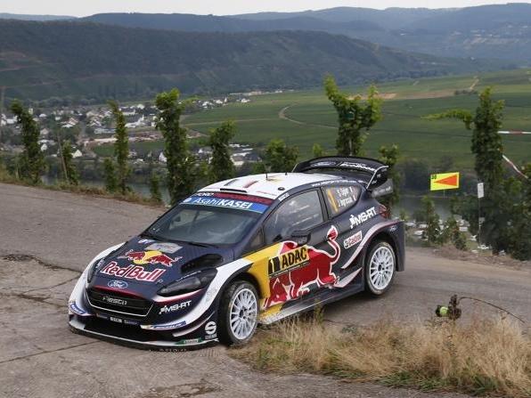Sebastien Ogier lag bis zum Reifenschaden auf Rang zwei Sebastien Ogier lag bis zum Reifenschaden auf Rang zwei