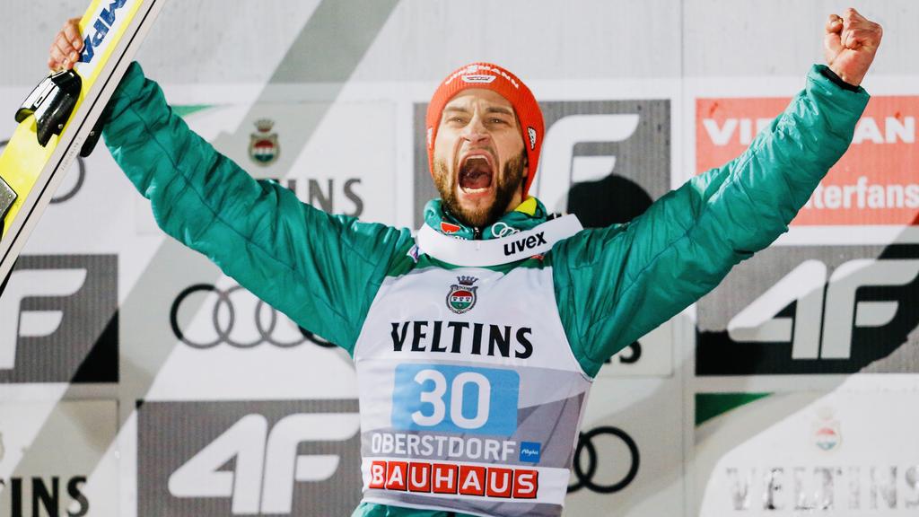 Markus Eisenbichler sprang auf den zweiten Platz der Vierschanzentournee Markus Eisenbichler sprang auf den zweiten Platz der Vierschanzentournee