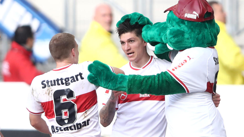 Steven Zuber erzielte einen Treffer für den VfB Stuttgart