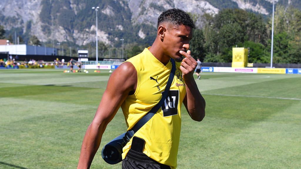 BVB-Neuzugang Sébastien Haller hat sich zuversichtlich gezeigt BVB-Neuzugang Sébastien Haller hat sich zuversichtlich gezeigt