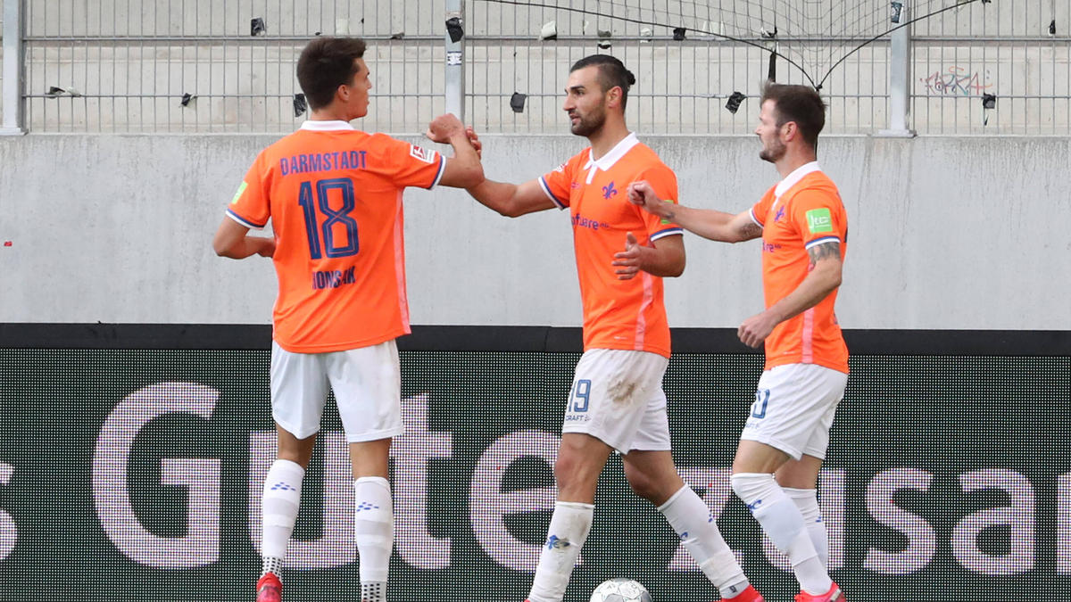 Darmstadt 98 setzte sich gegen Erzgebirge Aue durch Darmstadt 98 setzte sich gegen Erzgebirge Aue durch