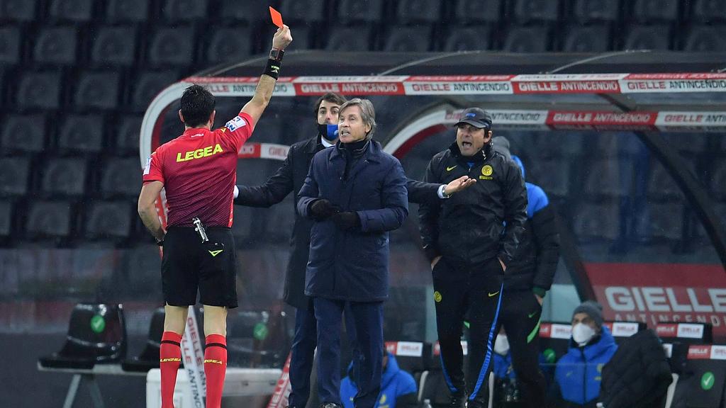 Antonio Conte wurde für zwei Spiele gesperrt