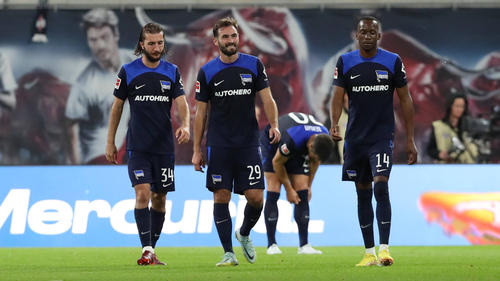 Ivan Sunjic (l.) steht bei Hertha BSC vor dem Aus