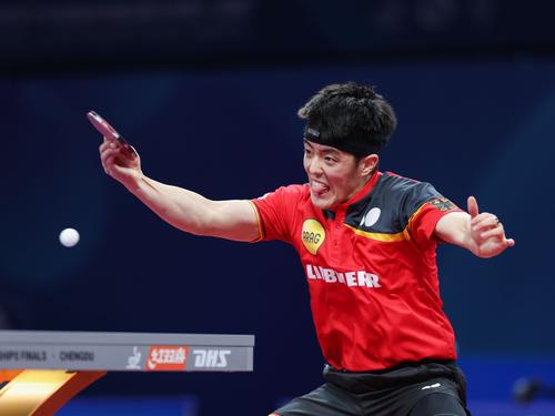 Tischtennis-Ass Dang Qiu ist beim Grand-Smash-Turnier im Viertelfinale ausgeschieden
