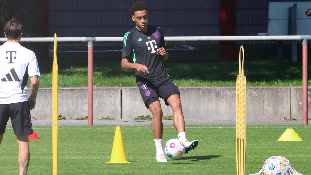 Jamal Musiala steht beim FC Bayern vor dem Comeback