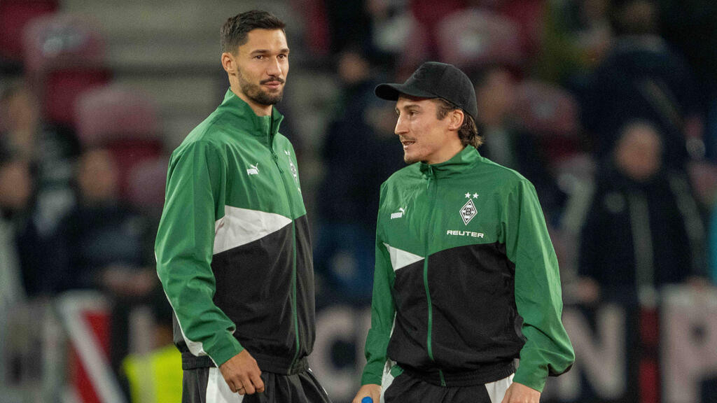 Tim Kleindienst (l.) wird Gladbach fehlen Tim Kleindienst (l.) wird Gladbach fehlen