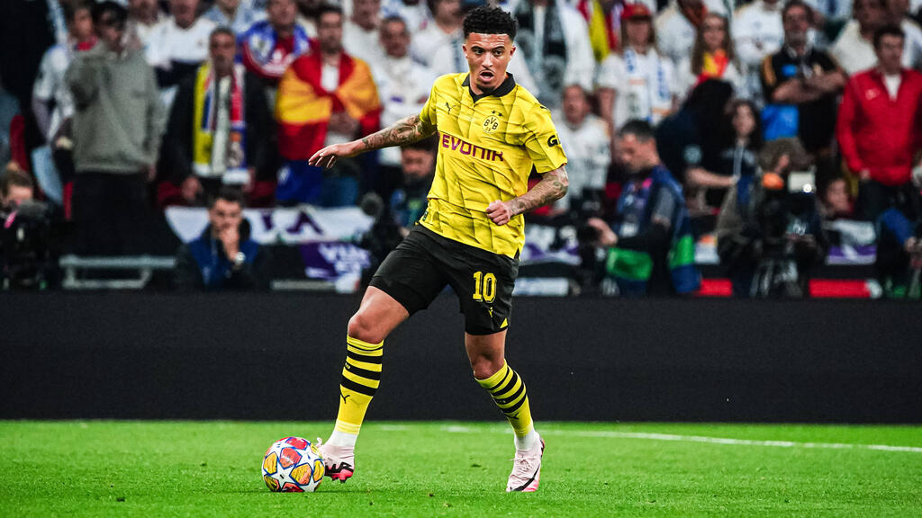 Jadon Sancho war zuletzt für den BVB am Ball