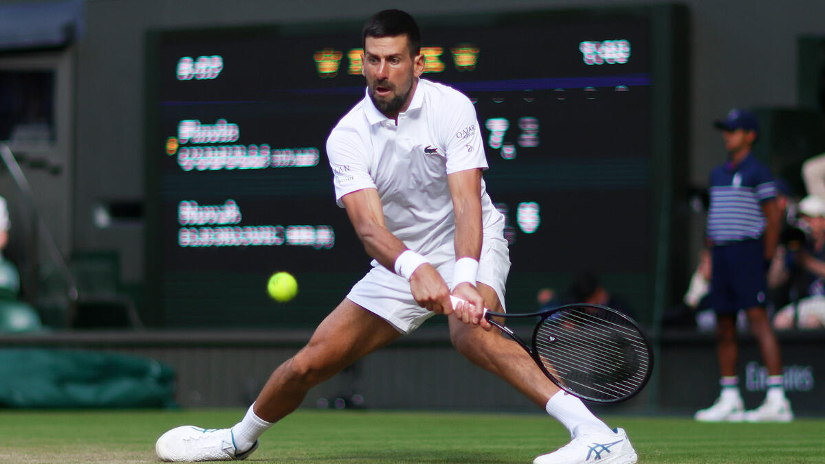 Djokovic steht einmal mehr im Halbfinale von Wimbledon