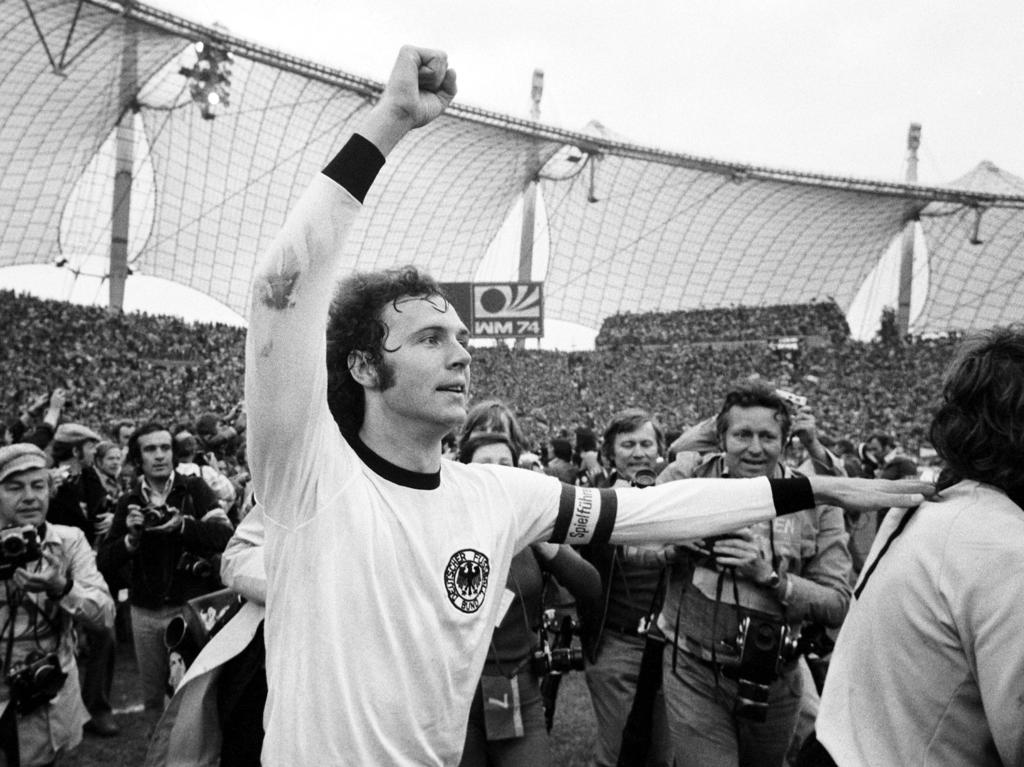 Franz Beckenbauer se convirtió en Campeón del Mundo en 1974. (Foto: Getty)