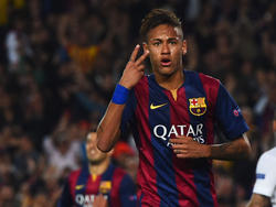 El carioca Neymar hizo los dos tantos en el Camp Nou que le dan el pase al Barcelona a las semifinales. (Foto: Getty)