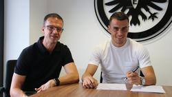 Filip Kostic (r.) ist zunächst für zwei Jahre ausgeliehen (Bildquelle: eintracht.de)