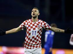 Marcelo Brozović lässt Kroatien beim Sieg gegen Island zweimal jubeln
