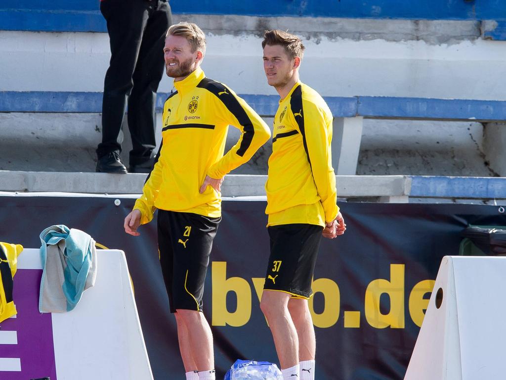 Schürrle (l.) und Durm fehlen dem BVB gegen Schalke Schürrle (l.) und Durm fehlen dem BVB gegen Schalke