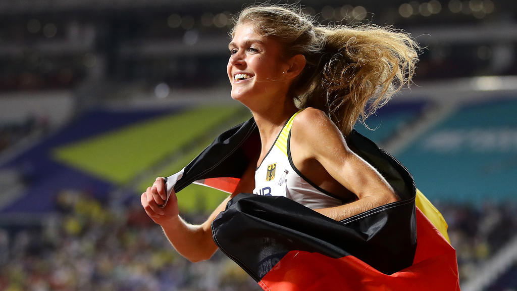 Konstanze Klosterhalfen ist eine der Hoffnungsträgerinnen des DLV Konstanze Klosterhalfen ist eine der Hoffnungsträgerinnen des DLV
