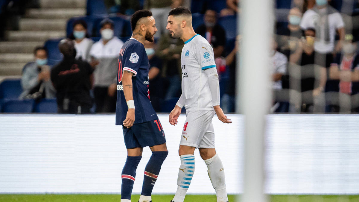 González und Neymar gerieten aneinander González und Neymar gerieten aneinander