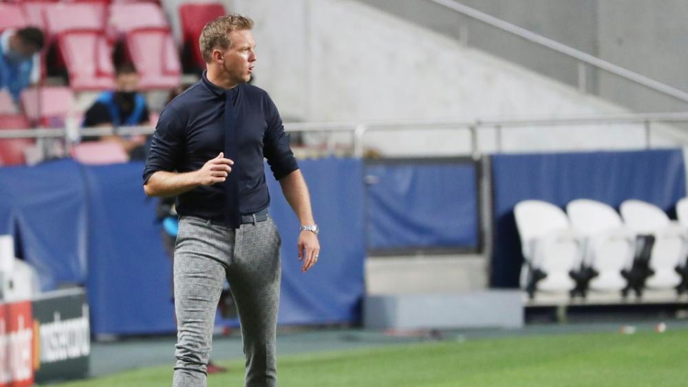 Ist für Offensiv-Fußball bekannt: Julian Nagelsmann Ist für Offensiv-Fußball bekannt: Julian Nagelsmann