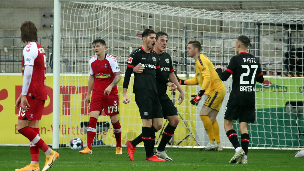 Bayer Leverkusen gewinnt beim SC Freiburg