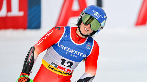 Camille Rast war nicht zufrieden