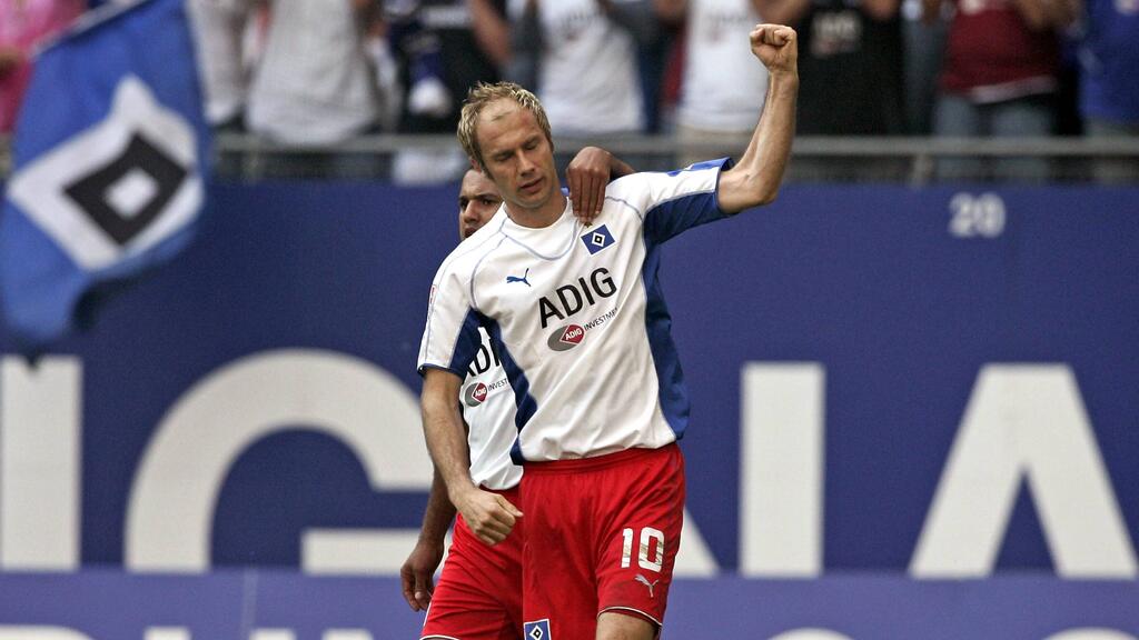Ein Bild aus alten Zeiten: Barbarez im Trikot des HSV Ein Bild aus alten Zeiten: Barbarez im Trikot des HSV