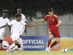 Mikel Merino (r.) im Trikot der spanischen U19-Nationalmannschaft