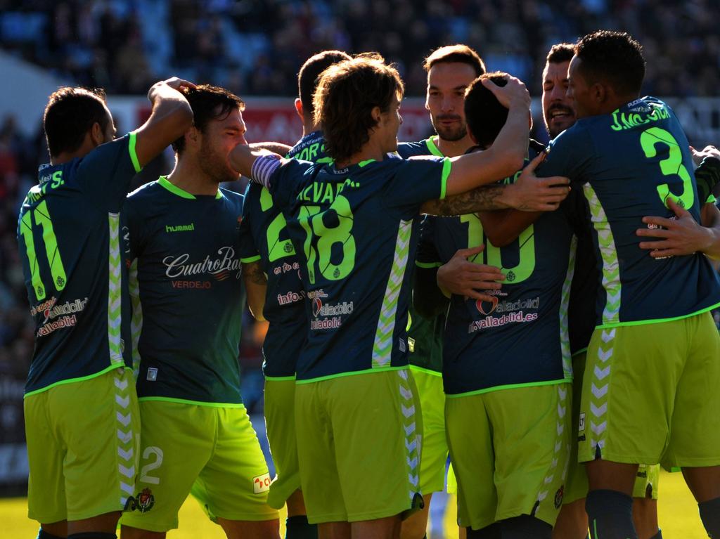 El Valladolid es decimotercero con 38 unidades en la tabla de la Liga Adelante. (Foto: Imago)