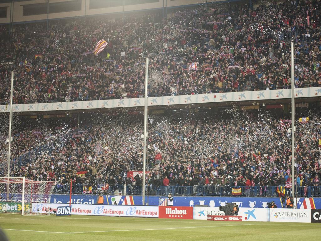 Atléticos Fans fiebern dem nächsten Derbi madrileño entgegen