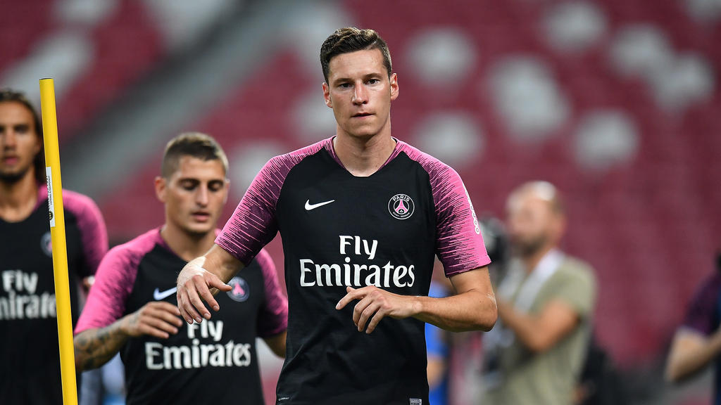 Julian Draxlers Vertrag in Paris läuft noch bis 2021 Julian Draxlers Vertrag in Paris läuft noch bis 2021