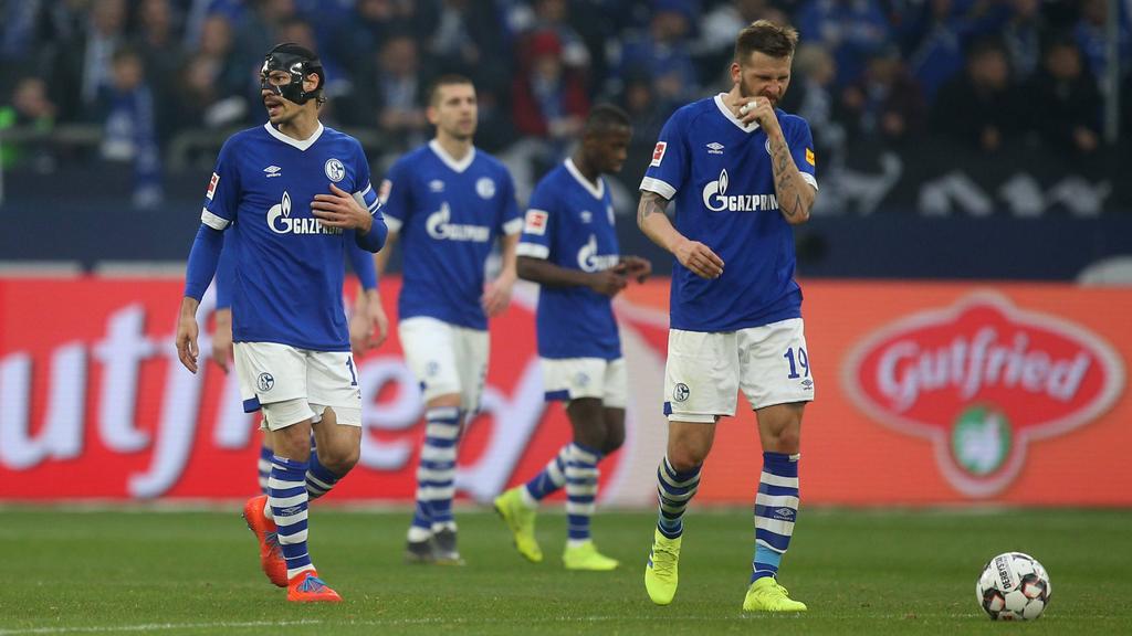 Die Profis des FC Schalke 04 kassierten eine deftige Breitseite