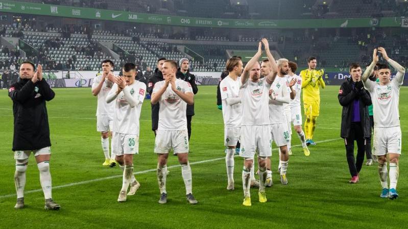 Die Bremer bejubelten nach langer Zeit wieder einen Bundesliga-Sieg